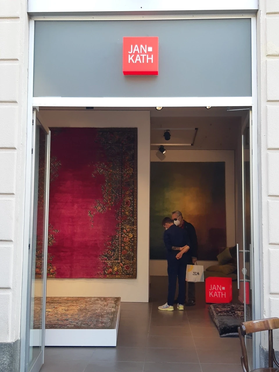 Jan Kath tappeti Via San Marco · Milano